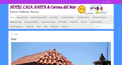 Desktop Screenshot of casanitapuertovallarta.com